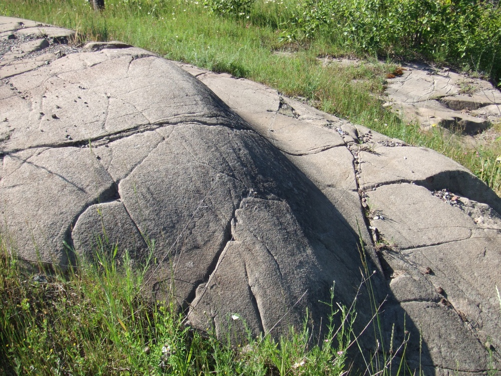 Glacial striations