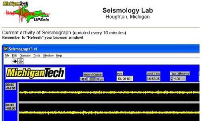 Seismograph online