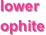 lower ophite
