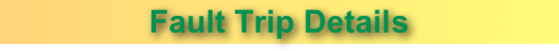 Fault Trip Details