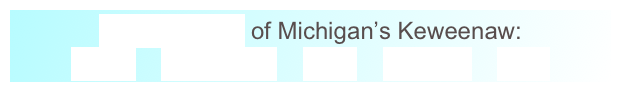 GeoElements of Michigan’s Keweenaw:
Lavas    Sandstone    Fault    Glaciers    Lake