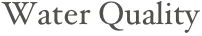 Water Quality