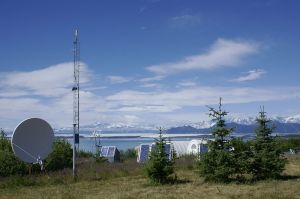 Bering Glacier camp