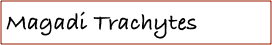 Magadi Trachytes