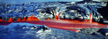 Awesome river of Lava