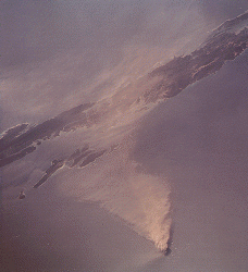 Shuttle Picture of Eruption
